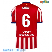 Camisa de time de futebol Atletico Madrid Koke #6 Replicas 1º Equipamento 2026-27 Manga Curta